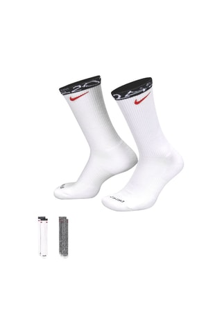 2 paires de chaussettes de skateboard Japan Everyday - Blanc