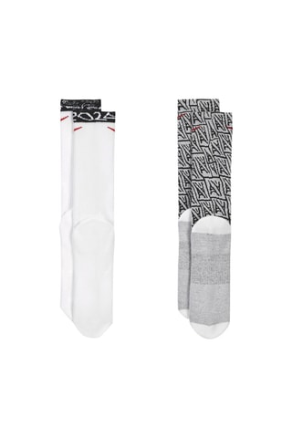 2 paires de chaussettes de skateboard Japan Everyday - Blanc