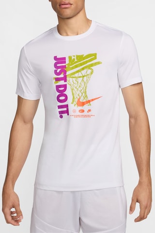 T-shirt de basketball - Blanc - Nike