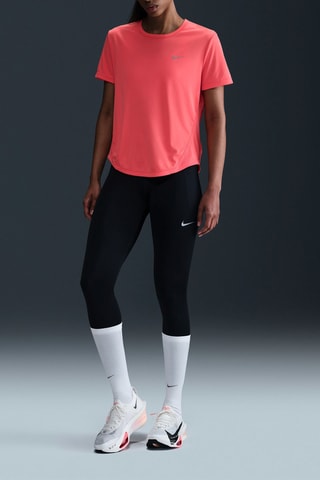 T-shirt de running - Saumon - Nike