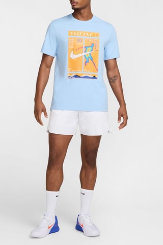 T-shirt de tennis - Bleu clair - Nike