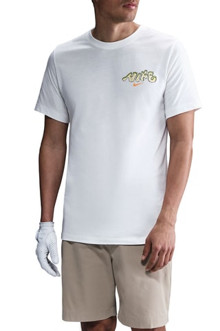 T-shirt de golf - Blanc - Nike