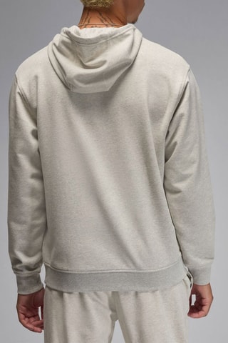 Sweat à capuche - Gris clair chiné