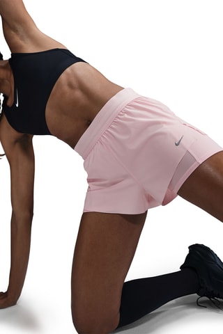 Short de running 2 en 1 - Rose - Nike