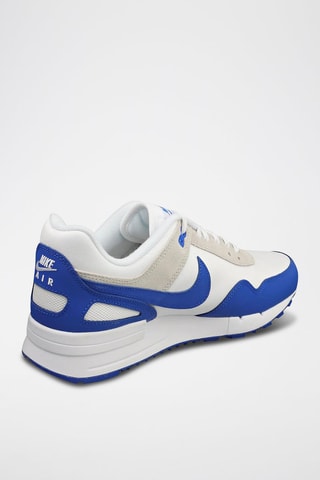 Nike Pegasus 89 en cuir - Blanc et bleu roi