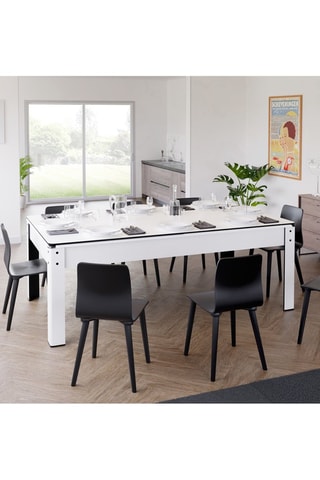 Billard convertible en table dinatoire - 206,5 x 116,5 x 80 cm