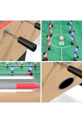 Baby-foot bois clair - 151 x 77 cm - Bistrot