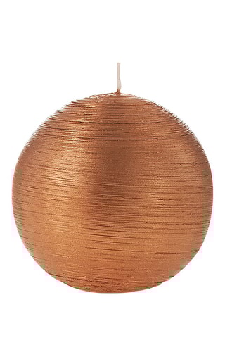 Bougie ronde - Cuivré