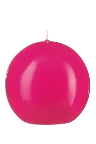 Bougie ronde - Pivoine