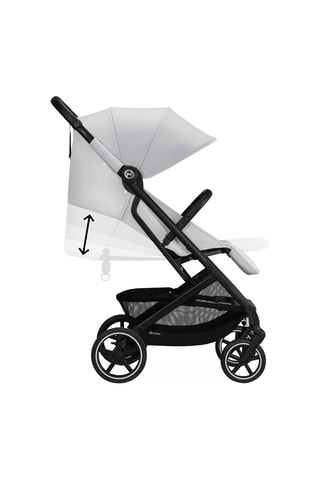 Carrinho de bebé Beezy - Cinzento-nevoeiro - Desde nascimento - Até 22 kg