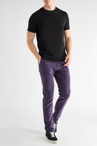 Velours Broek - Paars