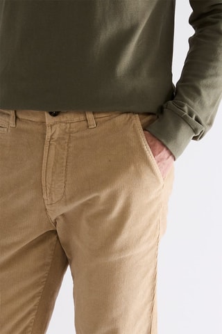 Velours Broek - Beige