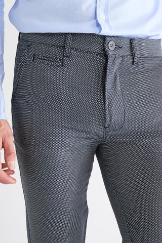 Chino - Gemêleerd Marineblauw