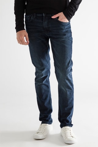 Calças de ganga slim - Azul