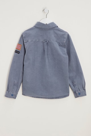 Spijkeroverhemd - Blauw