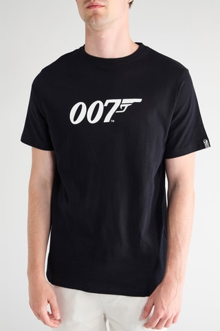 T-shirt James Bond - Zwart