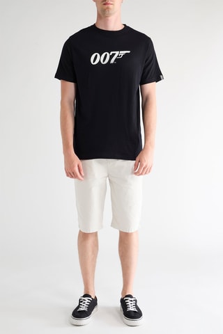 T-shirt James Bond - Zwart