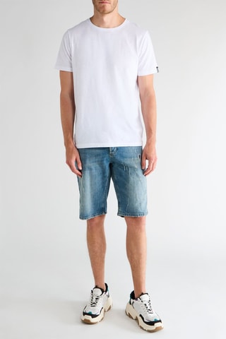 Spijkershort - Blauw