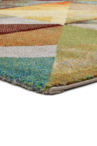 Tapis Matrix 21 - Moutarde et gris