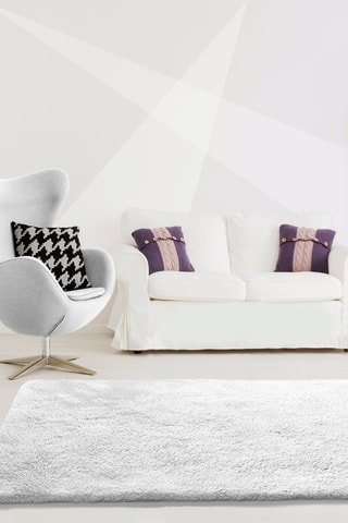 Tapis Alpaca - Blanc