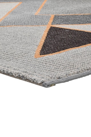 Tapis Leo - Gris et jaune