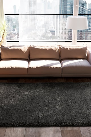 Tapis Shaggy - Anthracite