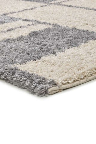 Tapis Helia - Beige et gris foncé