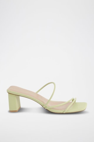 Mules à talons - Vert