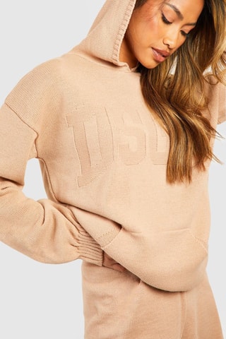 Pull à capuche et short - Nude