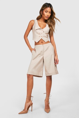 Gilet sans manches - Beige