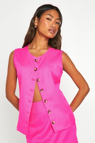 Gilet sans manches - Rose