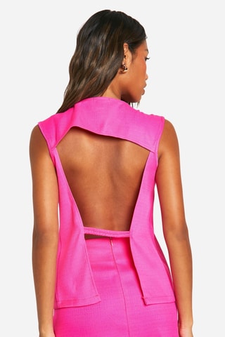 Gilet sans manches - Rose