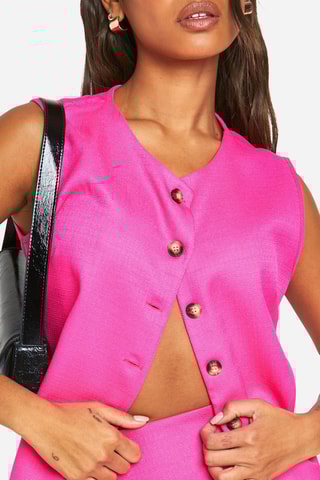 Gilet sans manches - Rose