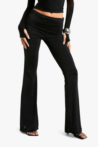Pantalon flare - Noir