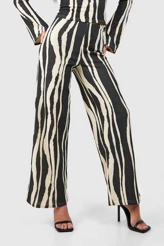 Pantalon wide legs - Noir