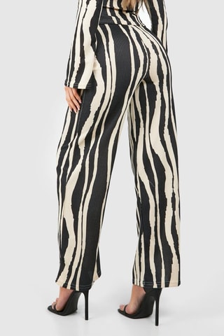 Pantalon wide legs - Noir