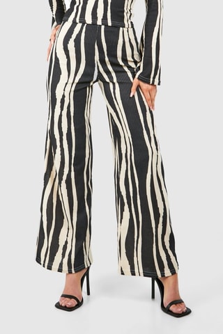 Pantalon wide legs - Noir