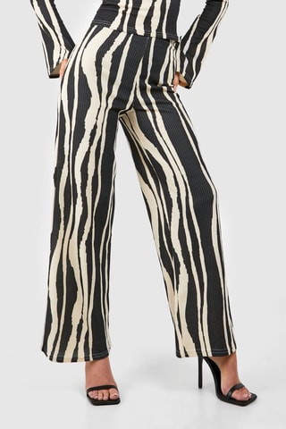 Pantalon wide legs - Noir