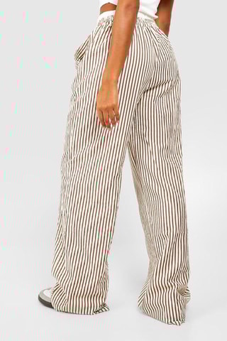Pantalon taille haute - Blanc