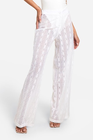 Pantalon droit - Blanc