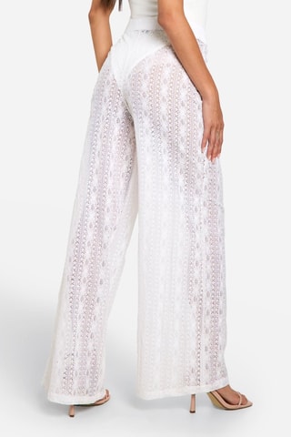 Pantalon droit - Blanc