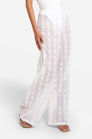 Pantalon droit - Blanc