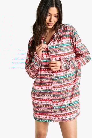 Chemise de nuit - Rouge