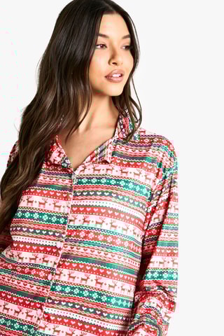 Chemise de nuit - Rouge