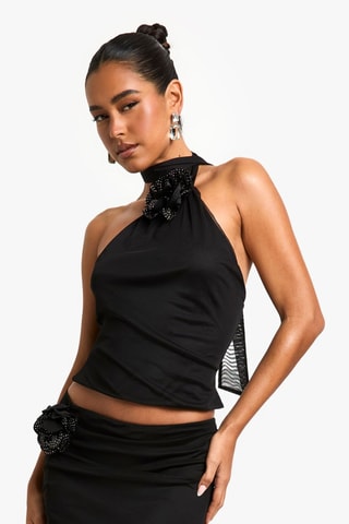 Crop top - Noir