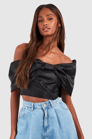 Crop top - Noir