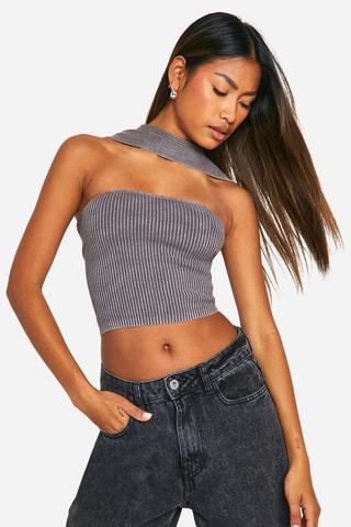 Crop top - Taupe
