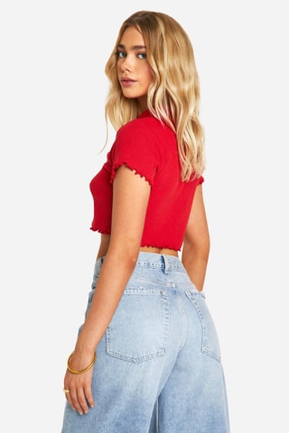 Crop Top - Rood