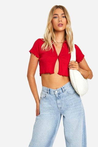 Crop Top - Rood