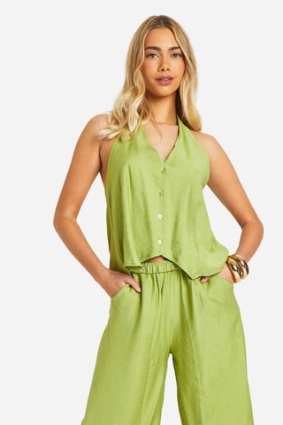 Top relaxed - Olijfgroen